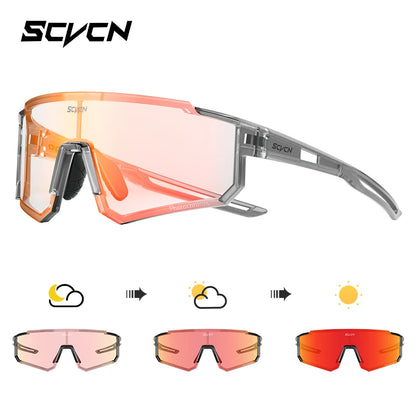 SCVCN Sport Cycling Sunglasses – TR90 Frame UV400 for Hiking & Baseball
