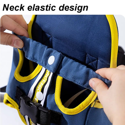 Front Pack Pet Carrier – Breathable Canvas Bag for Dogs & Cats