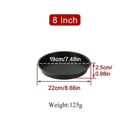 Non-Stick Round Cake Baking Pan with Handles – 6/7/8 Inch Air Fryer & Oven Safe