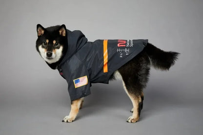 Reflective Space Suit Dog Raincoat - Waterproof Hoodie for All Sizes - BeeTrendyShop.COM