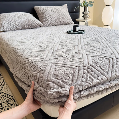 Summer Cool Feeling Mattress Cover – Cooling Pad Mat with Elastic Band for Single, Double & Queen Beds