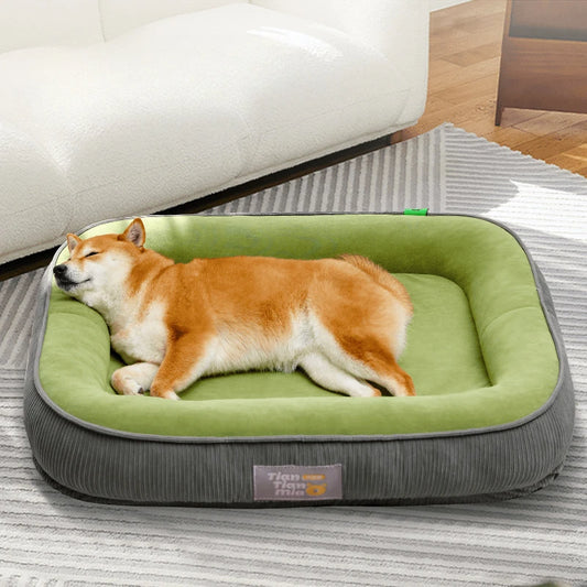 4-Season Removable Pet Kennel Mat - Winter Warm Bed for Dogs & Cats