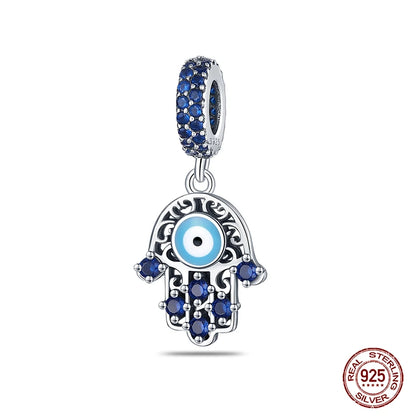 925 Sterling Silver Chameleon Luminous Butterfly Charm Bead – DIY Jewelry