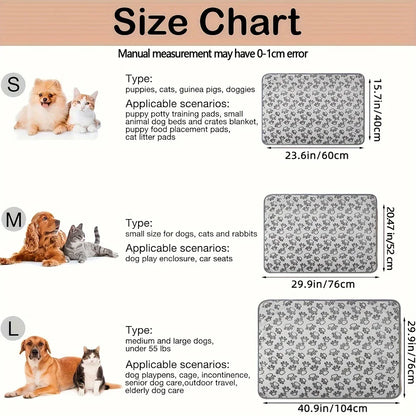 Cozy Fleece Pet Blanket - Soft Sleeping Mat for Dogs & Cats - BeeTrendyShop.COM