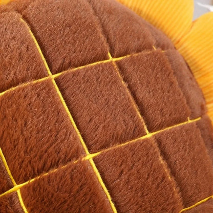 Sunflower Plush Decorative Cushion – Soft Round Pillow for Sofa, Office & Car | 34, 40, 50 & 70cm