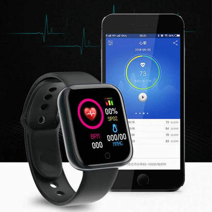 Children's Smart Digital Watch With Connected Watch Child Step Count Heart Rate Monitoring Bluetooth Wirstwatch for Men Women - BeeTrendyShop.COM
