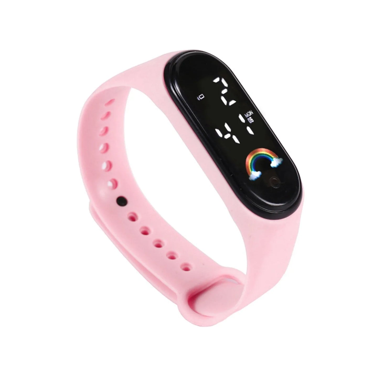 Kawaii Smart Watch For Kids Fashion Outdoor Waterproof Sports Kids' Watches Boy Girls Digital Watches Silicone montre enfant - BeeTrendyShop.COM