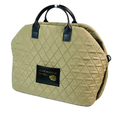 Pet Travel Carrier – Car Seat Bag for Cats & Dogs | Nylon Shoulder Handbag