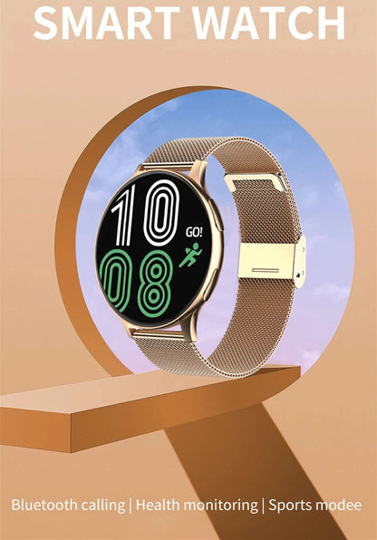 LIGE Smartwatch – Wireless Charging, Bluetooth Calls, Custom Watch Face, Fitness Tracker with Box