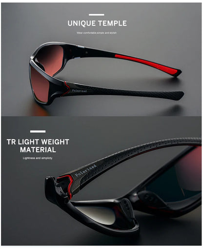 LENMOSC High Definition Polarized Sunglasses – UV400 Anti-Reflective Fishing & Sport