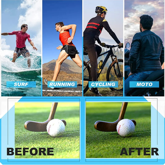 High Definition Polarized Sunglasses for Men Women Outdoor Sport Fishing Sun Glasses UV400 Protection Driving Eyeglasses