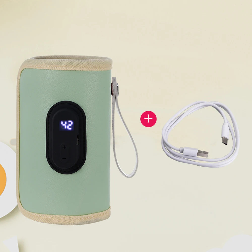 Portable USB Baby Milk Bottle Warmer – Car & Travel Nursing Bottle Heater