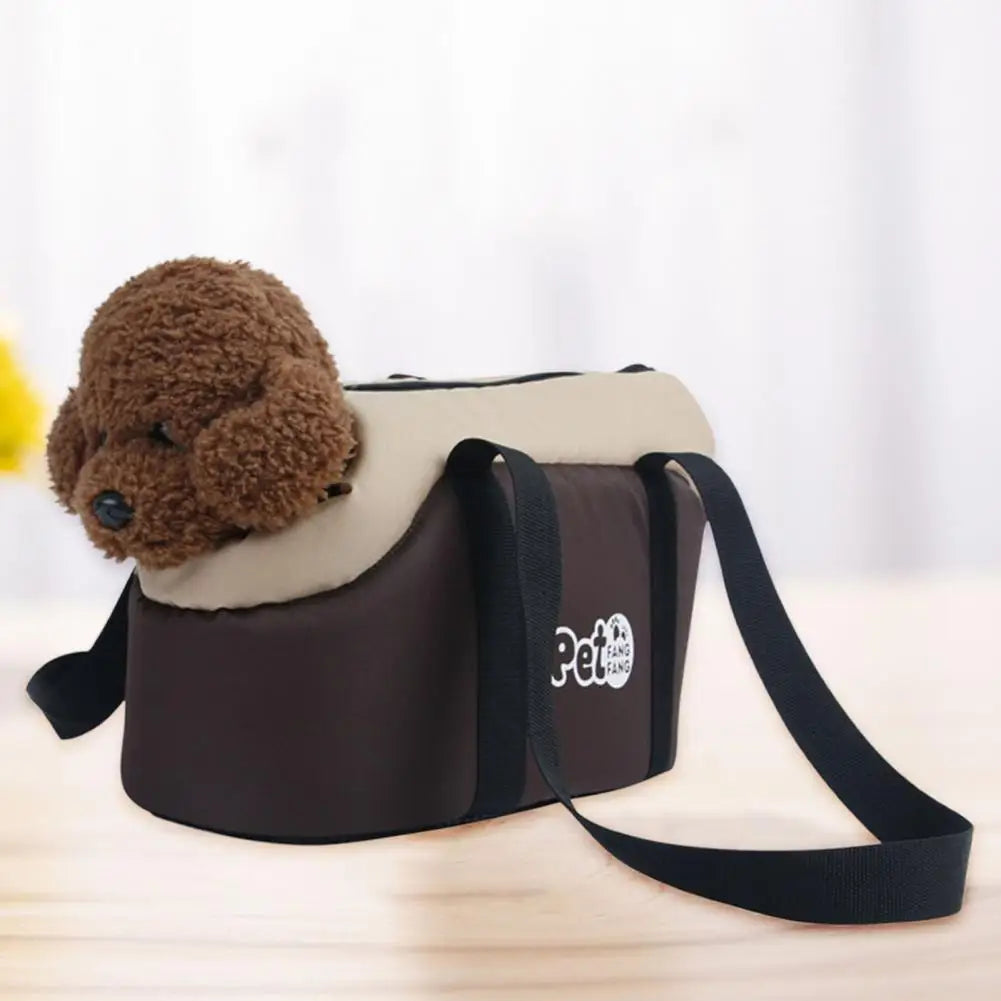 Pet Carrier Bag – Soft-Sided Travel Tote for Small Dogs & Cats