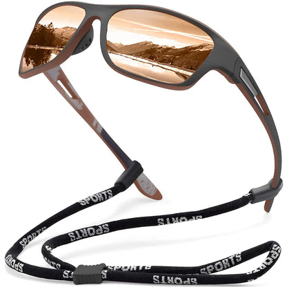 LENMOSC High Definition Polarized Sunglasses – UV400 Anti-Reflective Fishing & Sport