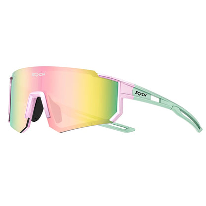 SCVCN Sport Cycling Sunglasses – TR90 Frame UV400 for Hiking & Baseball