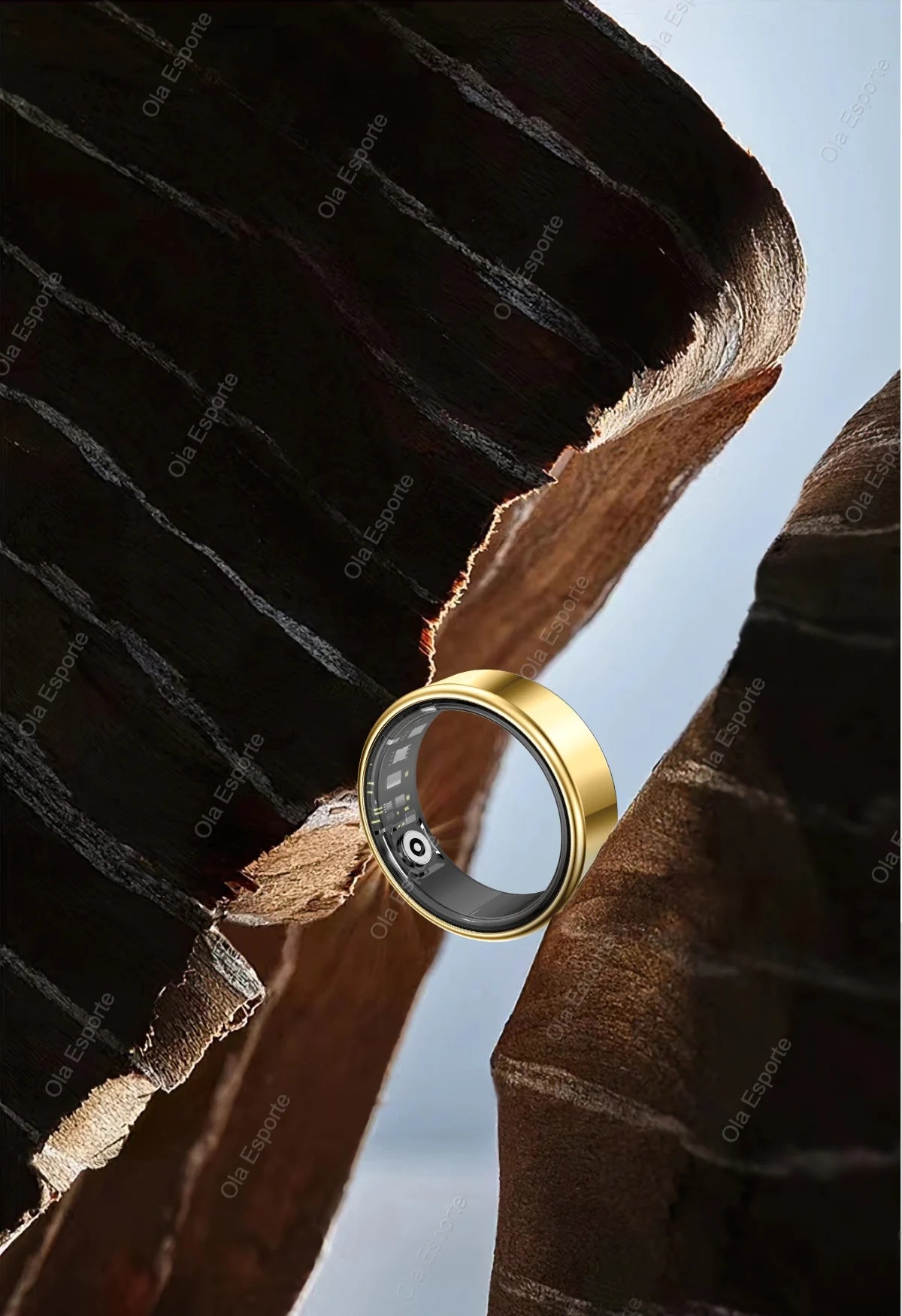 New Smart Ring Men Women, Heart Rate and Blood Oxygen Monitor Smart ring IP68 & 5ATM Waterproof, Multi-sport Mode Rings Man
