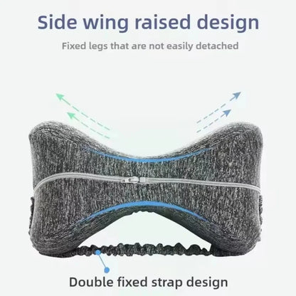 Orthopedic Hip Alignment Knee Pillow – Relieves Back, Hip & Sciatica Pain | Side Sleeper Cushion for Bed & Sofa