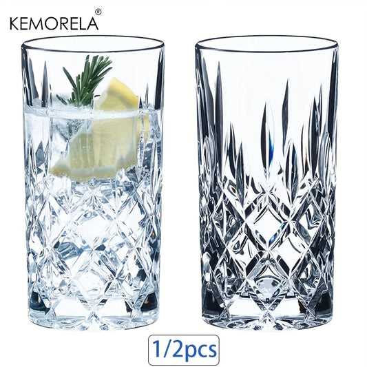 423ML Stemware Glass Cup – Elegant Drinking Glass for Water Beer Soda Party