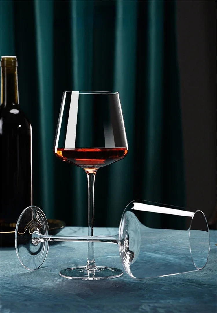 Crystal Wine Goblet Set – 2Pcs Wedding Champagne Flute Stemware