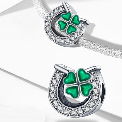 925 Sterling Silver Heart, Flower, Clover & Turtle Charm Bead – DIY Birthday Jewelry