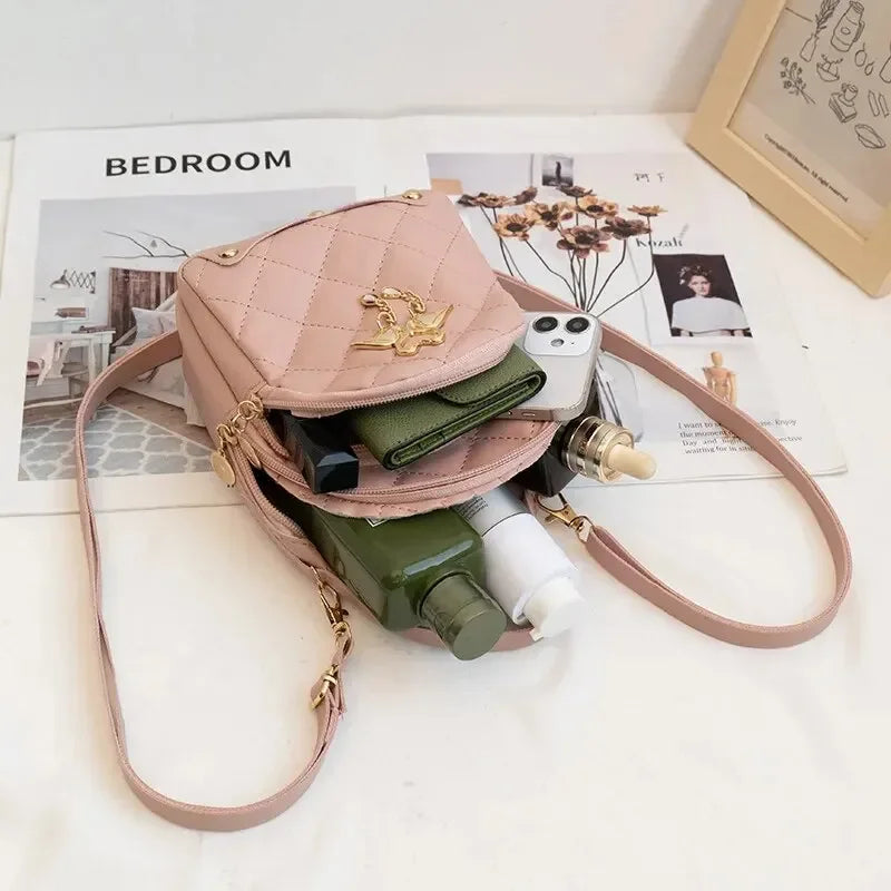 Fashionable Bag Women Backpack Mini Leisure Handbag - BeeTrendyShop.COM