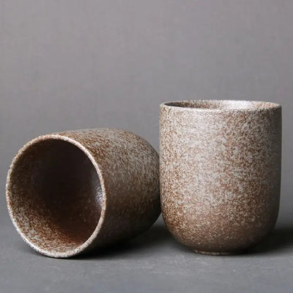 Ceramic Kung Fu Tea Cup 130ML – Handmade Porcelain Coffee Water Mug