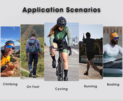 SCVCN Cycling Glasses – UV400 Mountain Bike & Hiking Sports Eyewear
