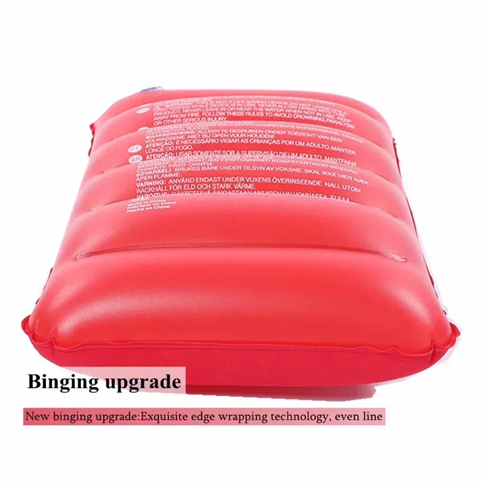 Inflatable Travel Pillow 47x30cm – Foldable Camping & Airplane Head Rest Cushion