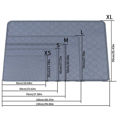 Washable Puppy Training Pad - Anti-Slip Reusable Pet Urine Mat for Car & Home - BeeTrendyShop.COM