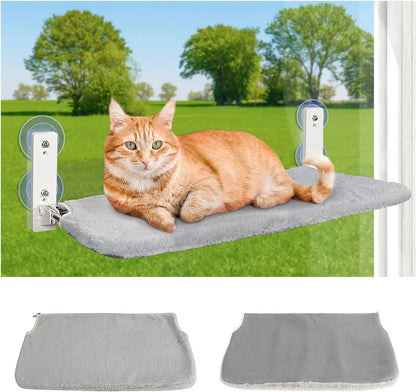 9-Style Window Cat Hammock - Cozy Hanging Bed with Strong Suction Cups - BeeTrendyShop.COM