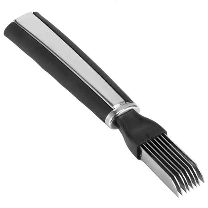 Multifunctional Chef Knife – Stainless Steel Vegetable Cutter, Onion Grater & Shredding Tool
