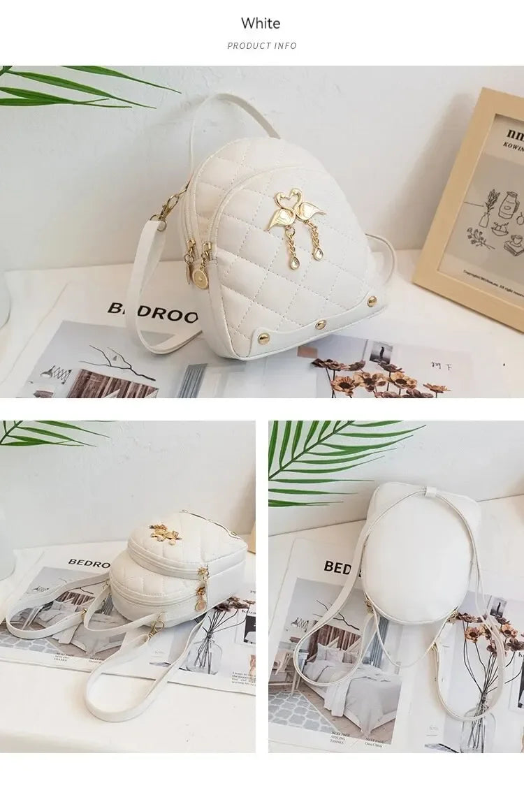 Fashionable Bag Women Backpack Mini Leisure Handbag - BeeTrendyShop.COM