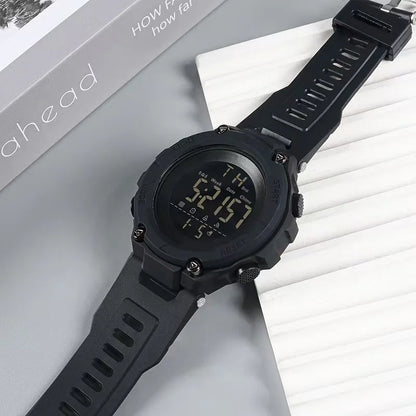 Digital Sports Watch for Men Waterproof Luminous Men's Sport Watches Alarm Clock Military Kids Student Electronic Watches ﻿ - BeeTrendyShop.COM