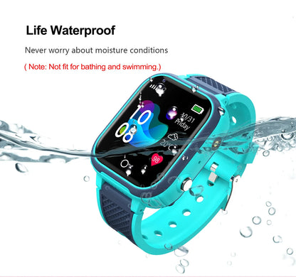 LT21 4G Kids Smartwatch – GPS, WiFi, Video Call, SOS, IP67 Waterproof, Camera & Location Tracker