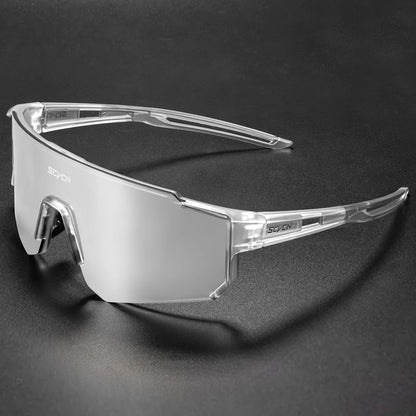 SCVCN Sport Cycling Sunglasses – TR90 Frame UV400 for Hiking & Baseball