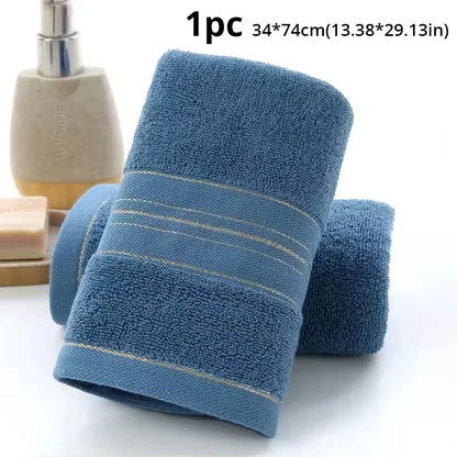 1 Pc Thickened Absorbent Bath Towel Soft Face Towel for Home - BeeTrendyShop.COM