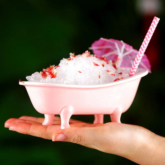 Bathtub Cocktail Glass Ceramics American Bar Party Drinkware Mixed Wine Glasses Creative Dessert Cake Smoothie Cup Tiki Mug