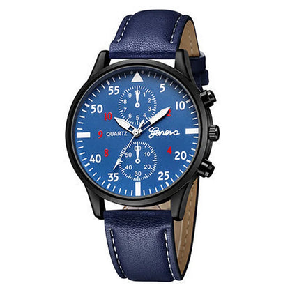 Watches for Men Reloj Hombre Fashion Retro Business Hand Watch Leather Watches Quartz Wristwatch Clock Gift Relogios Masculino - BeeTrendyShop.COM