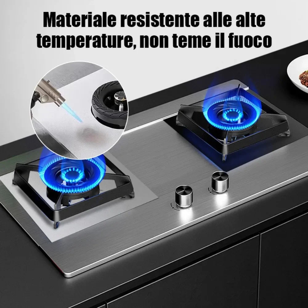 Heat-Resistant Stove Mat – Cuttable Washable Oil-Proof Gas Stove Cleaning Protector Mat
