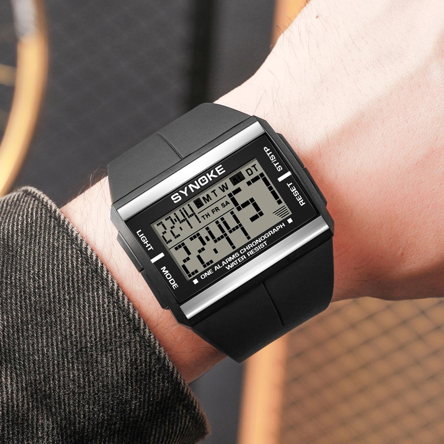 Digital Sports Watch: 50m Waterproof, Reliable & Stylish, Perfect for Every Adventure - BeeTrendyShop.COM