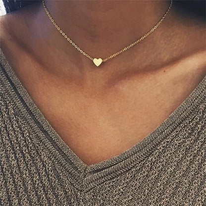 Vintage Layered Pendant Necklace – Women’s Link Chain Fashion Jewelry