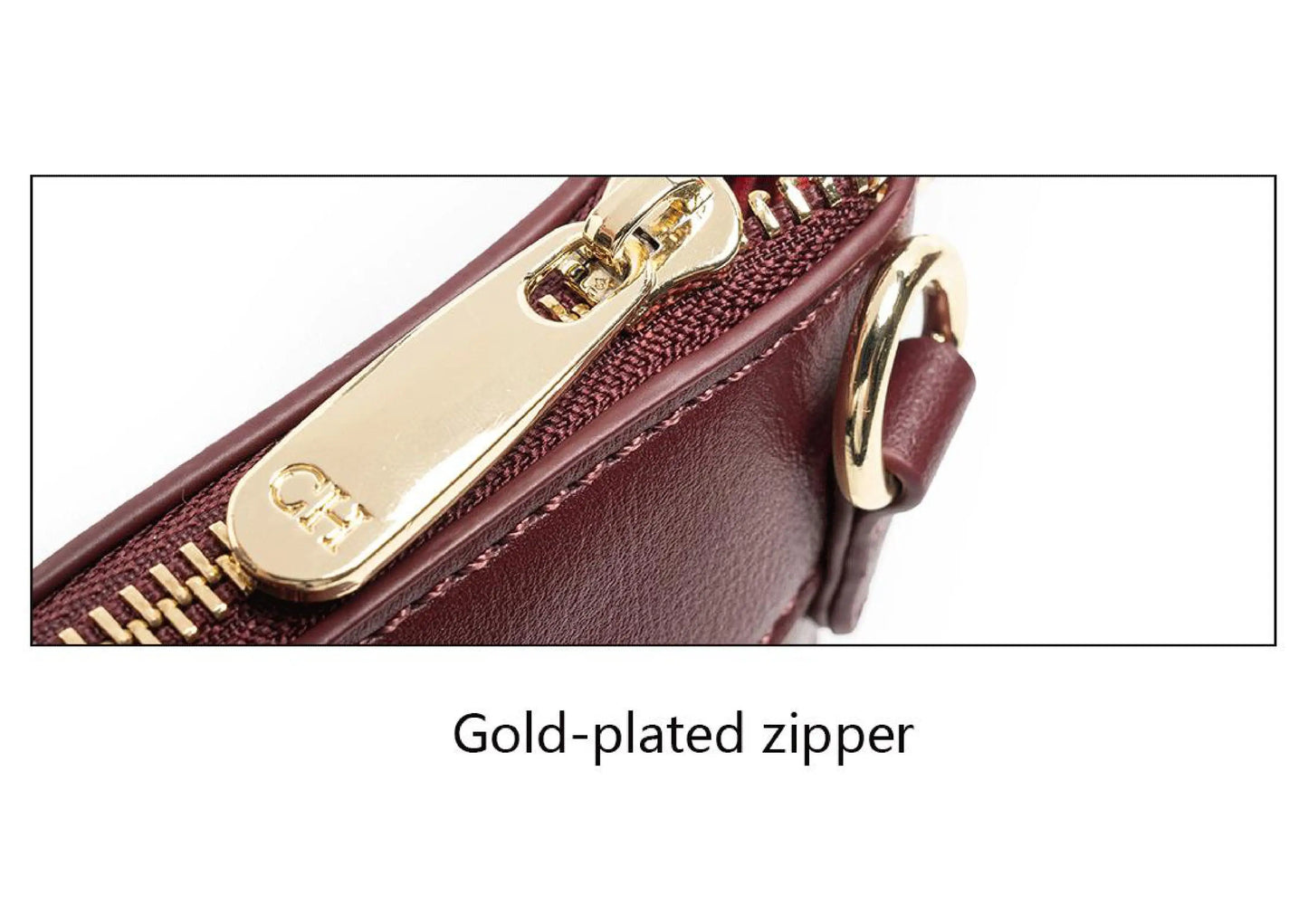 CH Large Capacity Handbag Luxury Brand Temperament Letter Print with Lock Design 2025 Trendy Women's Crossbody Bag