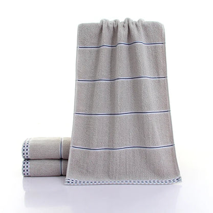 Thickened 100% Cotton Face Towel – Soft, Absorbent & Skin-Friendly for Adults & Kids 34x74cm