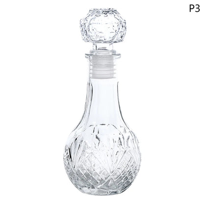 Transparent Whiskey Glass Decanter – 100ml & 150ml Party Barware Bottle