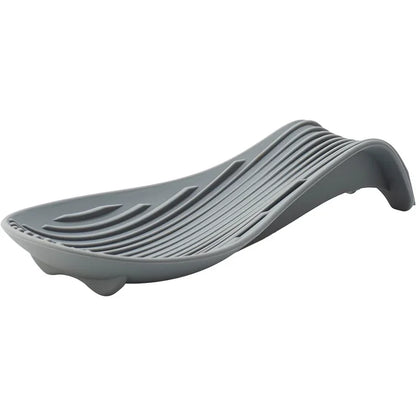 Silicone Insulated Spoon Holder & Placemat – Heat Resistant Cutlery Shelving Kitchen Tool
