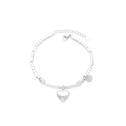 VENTFILLE 925 Silver Diamond Butterfly Bracelet – Adjustable Flower Jewelry for Women