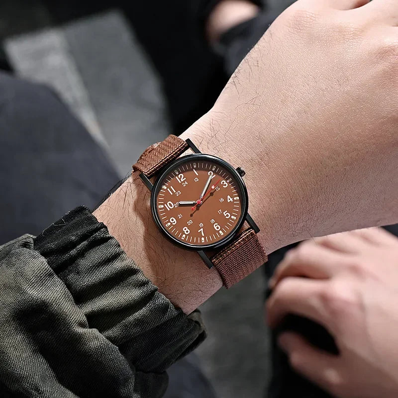 Luminous Men Sport Military Watch Shock Resistant Wristwatches Simple Nylon Band Male Army Wrist Watch Quartz Relogio Masculino - BeeTrendyShop.COM