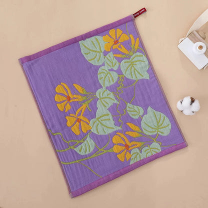 Cotton Kitchen Towel 34x40cm – 4-Layer Gauze, Quick-Dry Decorative Tea Towel