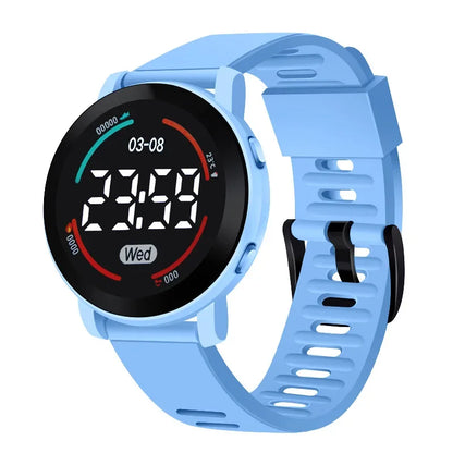 Children's Watches Fashion Digital Watches for Kids Waterproof Sport LED Electronic Wristwatch Simple Boys Girls Student Clock - BeeTrendyShop.COM