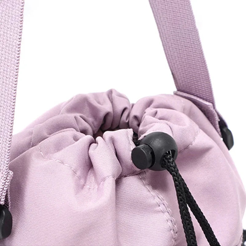 Portable Water Bottle Bag with Phone Pocket & Adjustable Strap – Insulated Thermal Outdoor Sports Bag